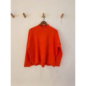 Orange Uniqlo Knit Sweater